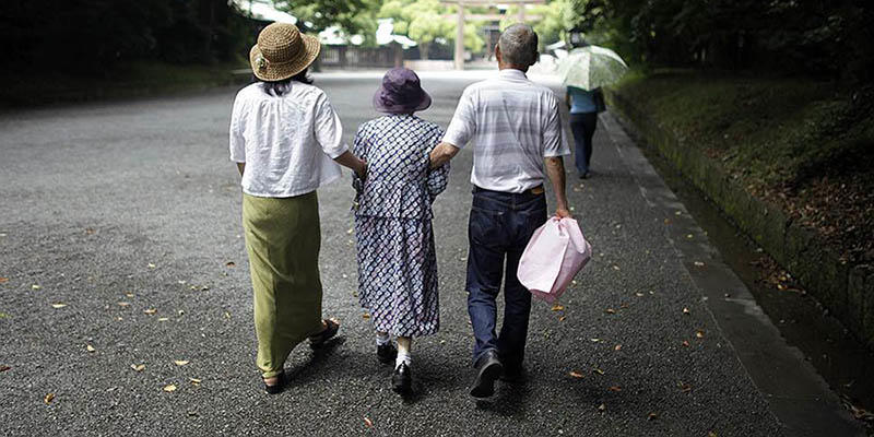 Пенсионеры в Японии