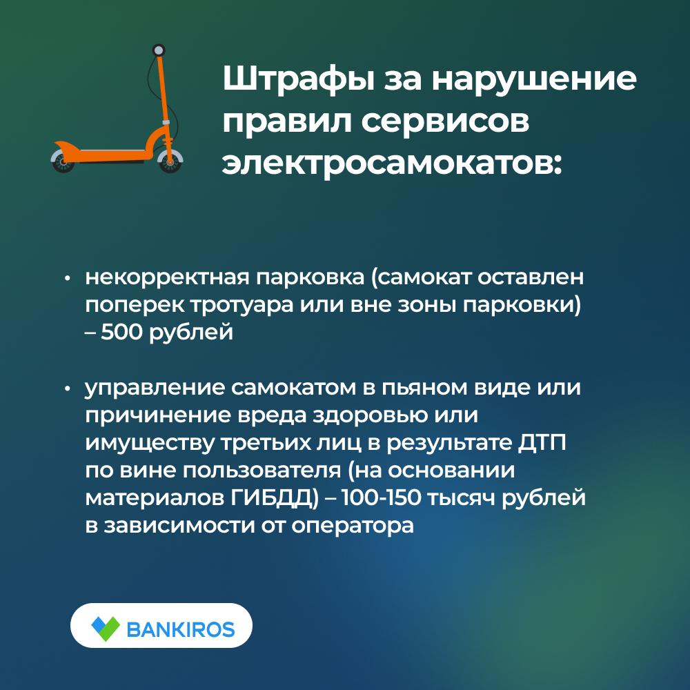 Штраф в 150 тысяч: что грозит за катание на самокате?